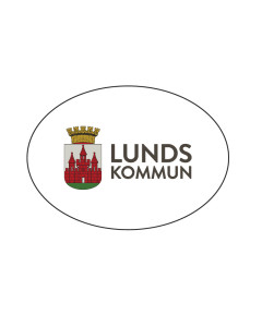 Självhäftande logotop Lunds kommun logotyp