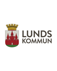 Transfertryck Lunds kommun färg, 70mm